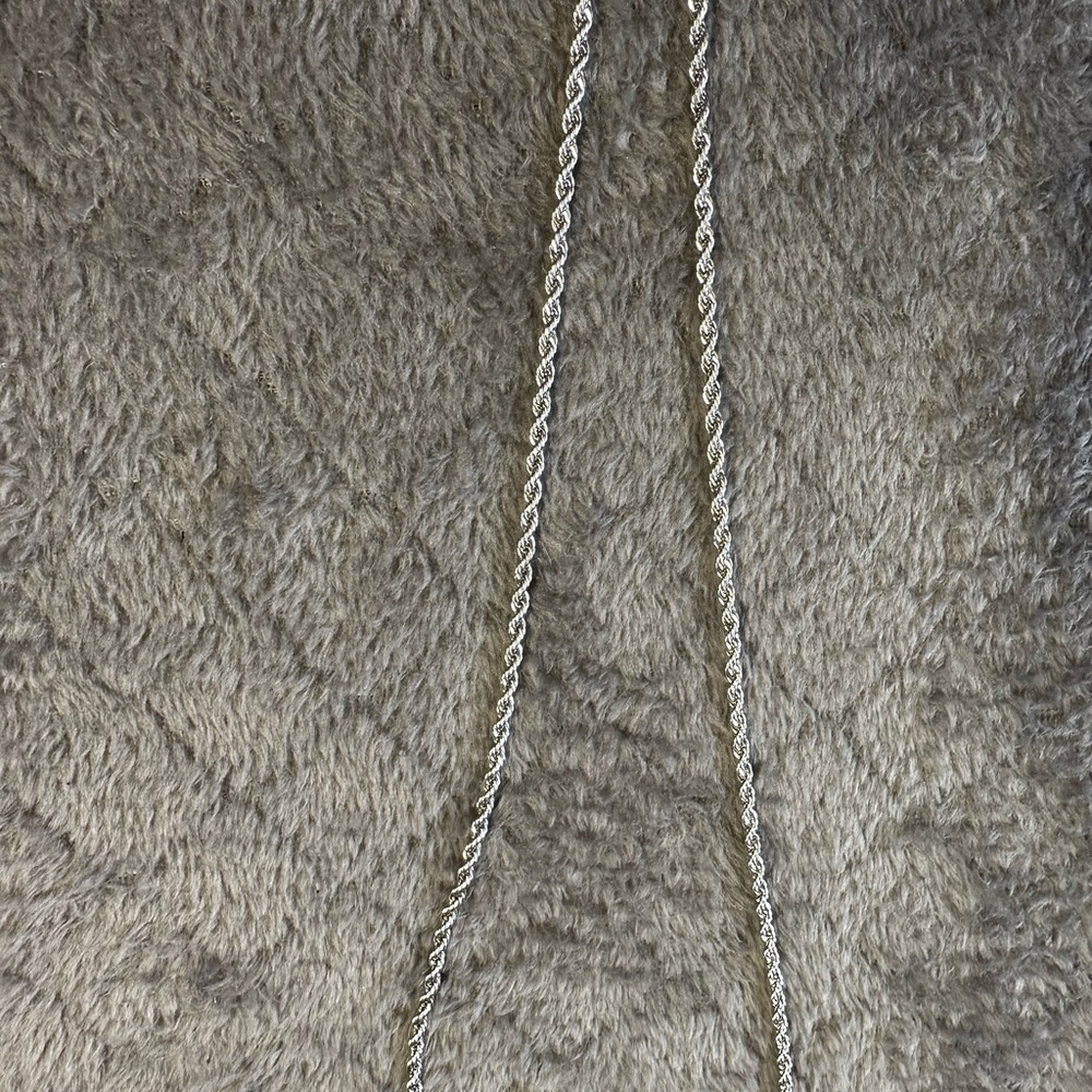 Silver crystal  Skull Pendant - Picture 6 of 11